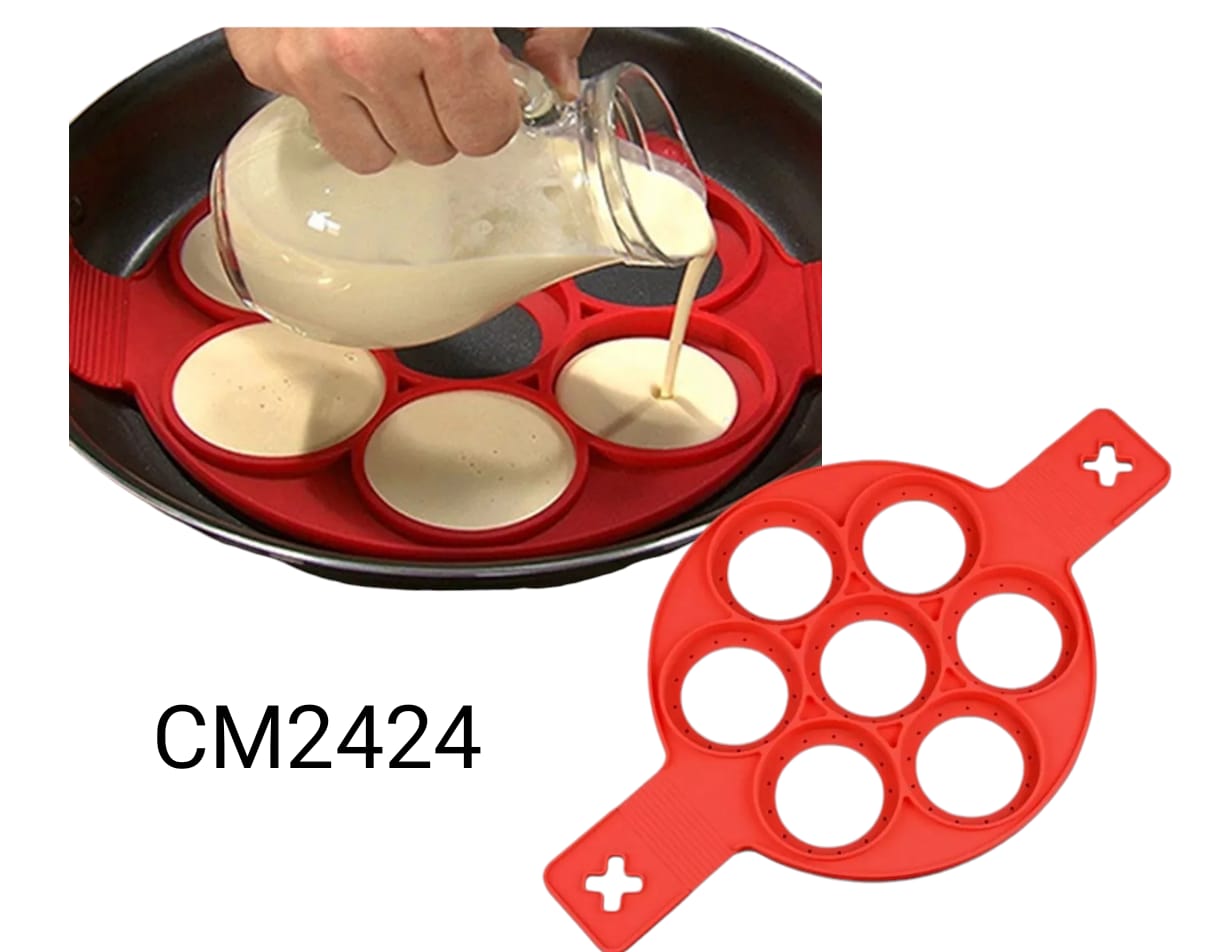 MOLDE SILICONA PARA PANCAKES CM2424
